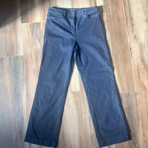 Talbots size 8 dressy bootcut denim